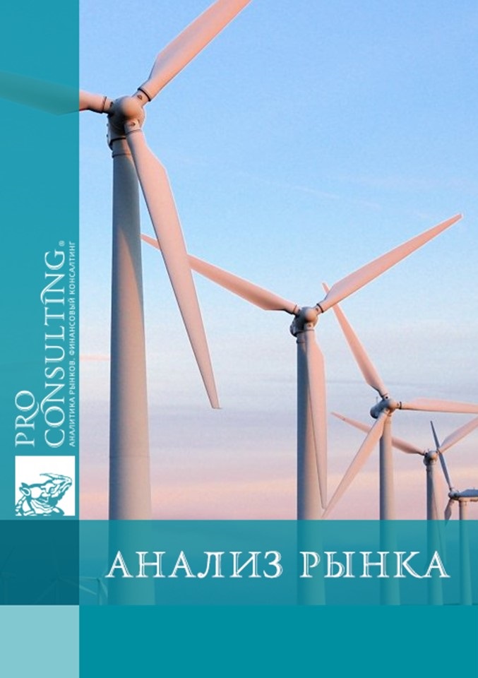 Анализ рынка ветровых станций мощностью 1-5 МВт Украины. 2024 год